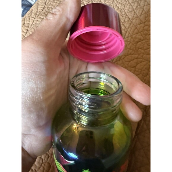 Starbucks Glass Bottle Christmas Holiday Poinsettia 20oz - Picture 4 of 5